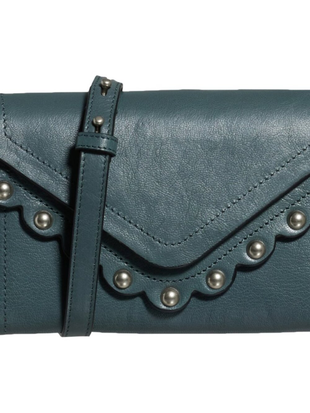 NEW Lucky Brand Ruth Scalloped Crossbody Bag in Midnight NWT
